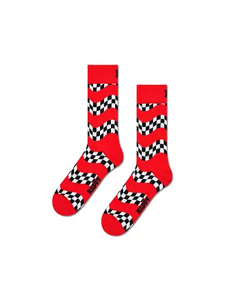 HAPPY SOCKS | Herren Socken RACE 41-46 red | 